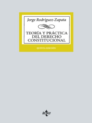 cover image of Teoría y práctica del Derecho Constitucional
